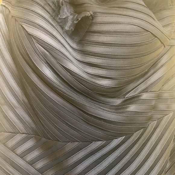 Gracia Wednesday Black Bandage Style Tulle One Shoulder Cocktail Formal Dress L - Picture 11 of 16